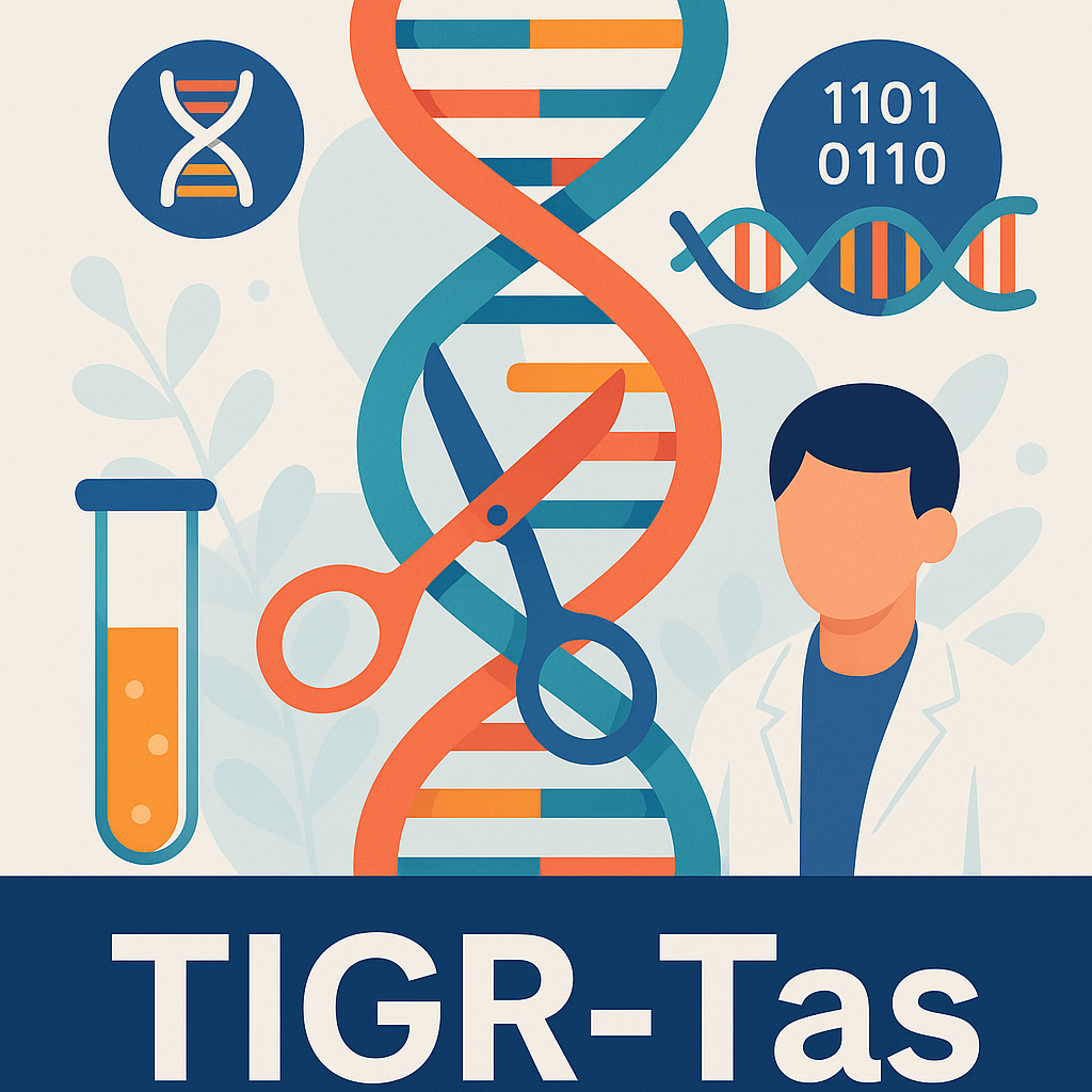 🧬 TIGR‑Tas: la nueva frontera de la edición genética y su promesa en terapias más seguras